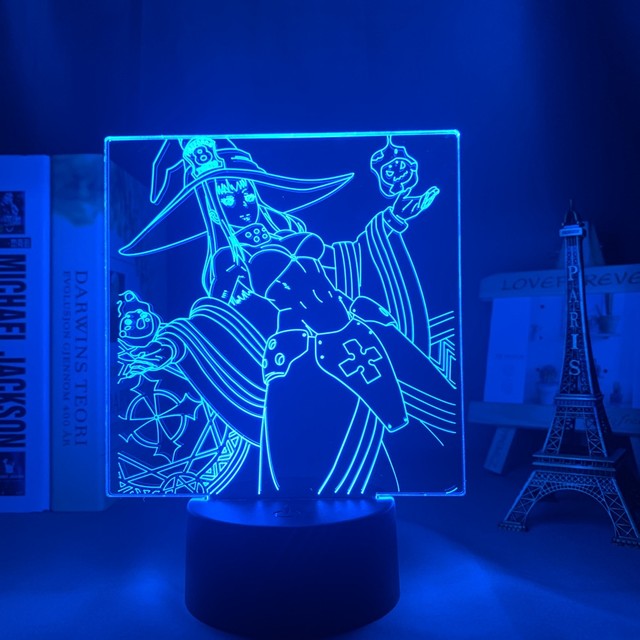 3d Led Lamp Anime Fire Force Maki Oze for Bedroom Decorative Nightlight  Birthday Gift Room Lamp Acrylic Led Night Light - AliExpress